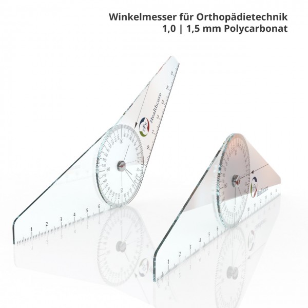 Winkelmesser für Orthopädietechnik