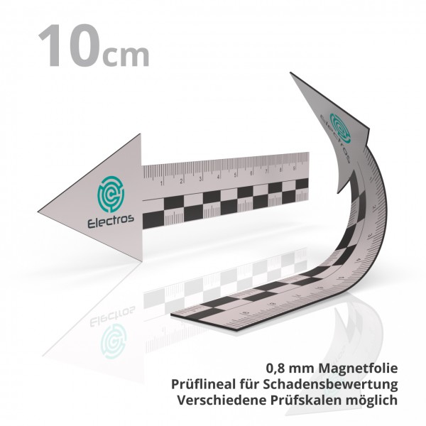 Gutachter Magnet Ma&szlig;stabs Pfeil