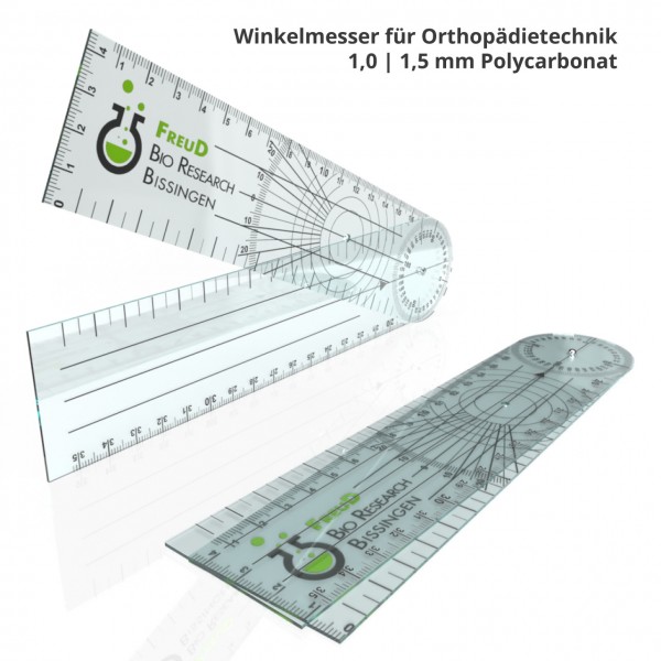 Winkelmesser für Orthopädietechnik