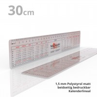 calendar ruler