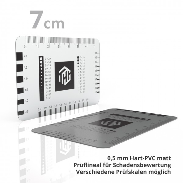 Spaltmaß Scheckkarte für Sachverständige