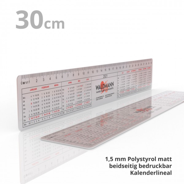 Calendar ruler