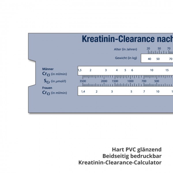 Kreatin-Clearance-Rechner