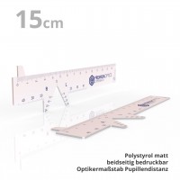 optician's ruler 15 cm