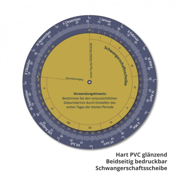 Schwangerschaftsscheibe